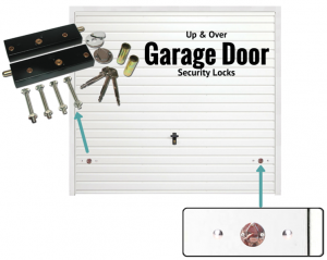 Up & over garage door locks